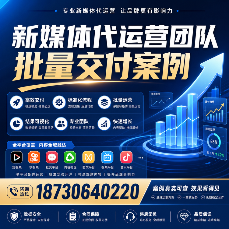 南通代运营公司多客户账号批量高效交付案例