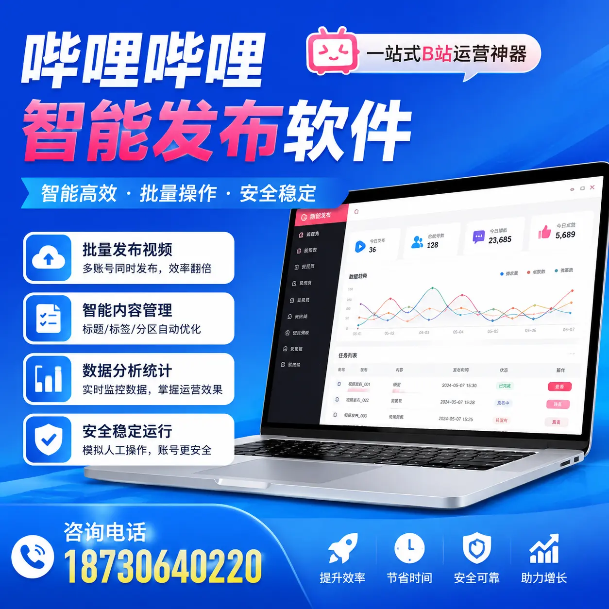 如何通过哔哩哔哩智能发布软件提升 南通 企业曝光率